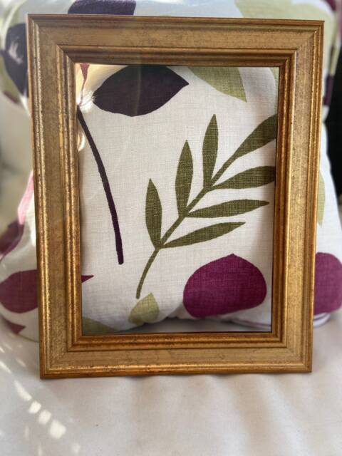 Antique Gold Leaf Wood Picture Frame - Bespoke Handmade Photo - image 1