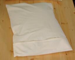 Mac's Travel Size Pillow Case in 100% Cotton Unbleached Muslin, 1 - thumbnail 4