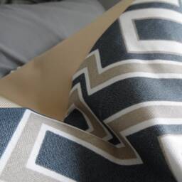 Outdoor Geometric Pillow Covers.blue.beige.white.slipcovers.patio Covers.toss Pillows.deck Covers.home Decor Pillows - thumbnail 2