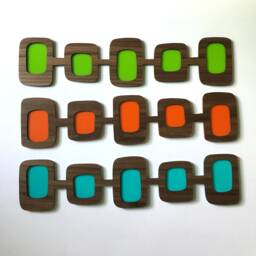 Mcm Shapes Wall Art Set, Mid-Century Modern, Mcm, Mcm Art, Decor, Retro, Mid Mod Art - thumbnail 4