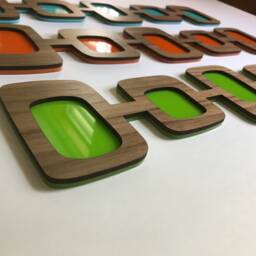 Mcm Shapes Wall Art Set, Mid-Century Modern, Mcm, Mcm Art, Decor, Retro, Mid Mod Art - thumbnail 2