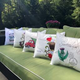 Minnesota State Pillow With Feather Insert - thumbnail 4