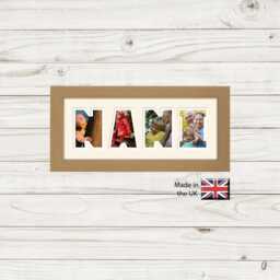 Nani Photo Frame Word Name Special Gift Mother's Day - 1276 By Photos in A Word - thumbnail 1