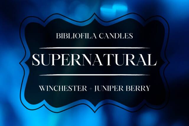Supernatural - Bookish Candles Fantasy Scented Candle Home Decor Handmade