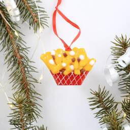 Poutine Ornament For Christmas Tree - thumbnail 2