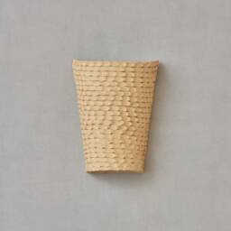 Ceramic Sconce. Rustic Wall Light. Sand Color Light For The Bedroom & Living Room - thumbnail 3