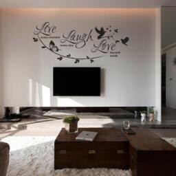 Live Laugh Love - Wall Sticker Contemporary Vinyl Decal Modern Decor - thumbnail 3