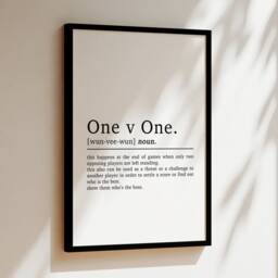 Gaming Print - Gamer Wall Art Gift Boys Bedroom Decor Poster Game Room - thumbnail 2
