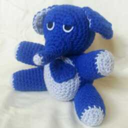 Crochet Baby Elephants - Colours - thumbnail 4