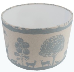 Voyage Maison Cairngorm Loch/Duck Egg Drum Lampshade , Table Lamp Pendant Shade - thumbnail 1
