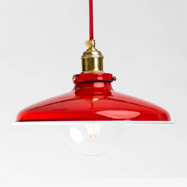 Red Pendant Light Kitchen Island Pendant Lighting Dine Room Light Fixture For Bar, Industrial Chandelier - image 1
