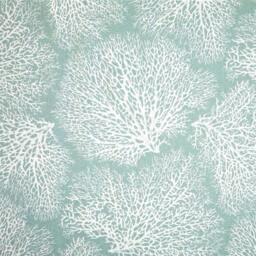 Coastal Coral Print Cushion Cover Ocean Blue Beach Decor - thumbnail 3