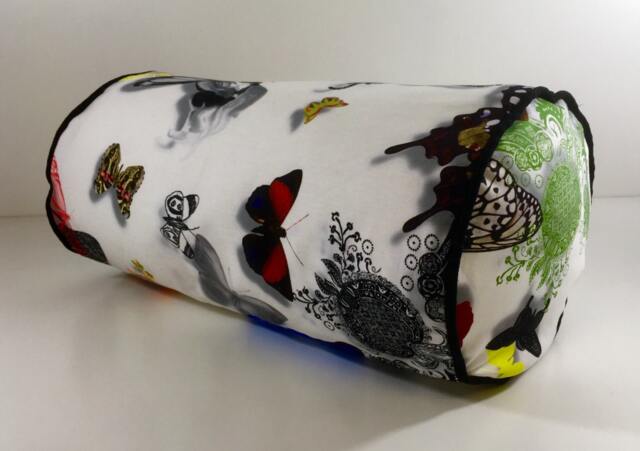 "Designers Guild Christian Lacroix, Bolster Cushion Cover ""Butterfly Parade' 17x8" - image 1