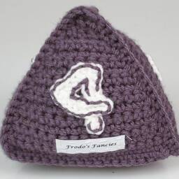 Crochet Giant Table Top Game Dice - thumbnail 4