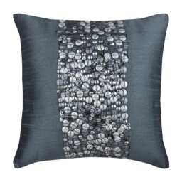 "Designer Gray Euro Pillowcase 24""x24""/26""x26" - thumbnail 1