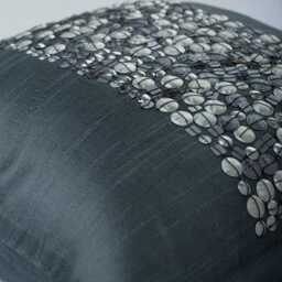 "Designer Gray Euro Pillowcase 24""x24""/26""x26" - thumbnail 2