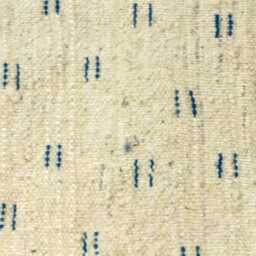 Blue Geometric Berber Wool Rug, Handmade Moroccan Carpet - thumbnail 4