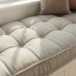 Indoor Bench Cushion, Custom Washable Meditation Cushion - thumbnail 1