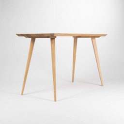 Edge - Wooden Desk, Office Table, Bureau, Mid Century Modern, Solid Oak Wood - thumbnail 2