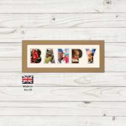 Bampy Photo Frame Word Name Special Gift Father's Day 1245A By Photos in A Word - thumbnail 1