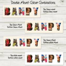 Bampy Photo Frame Word Name Special Gift Father's Day 1245A By Photos in A Word - thumbnail 2