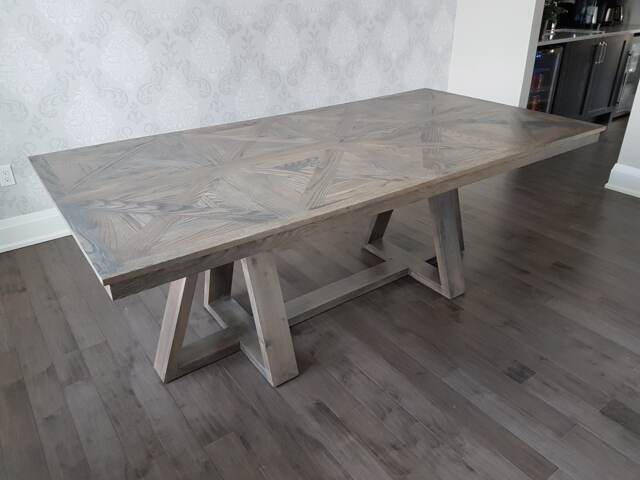 Solid Wood Custom Dining Table - image 1