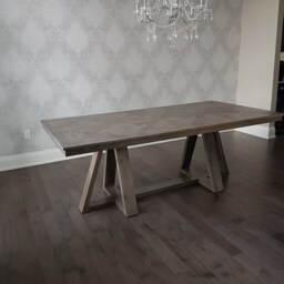 Solid Wood Custom Dining Table - thumbnail 4