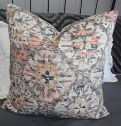 Fall Pillow Covers.slipcovers.toss Pillows.throw Pillows.cushion Covers.burnt Oranges.greys.creams.yellow Golds.taupe.beige.vintage - thumbnail 1