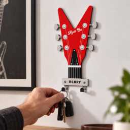 Personalised Guitar Headstock Hooks