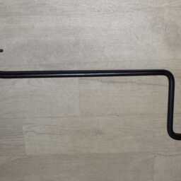 Door Curtain Rail. Heavy Dutywrought Iron - Forged Steel Hand Crafted in UK - thumbnail 2