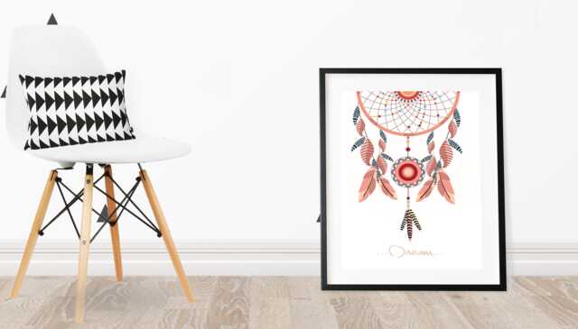 Digital Download Dreamcatcher Wall Print/Decor