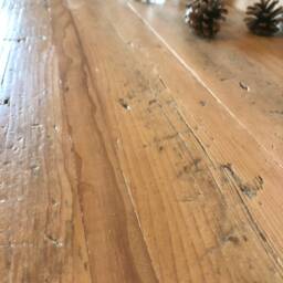 Reclaimed Barn Wood Console Table Rustic Entryway Server, Custom Size - thumbnail 3