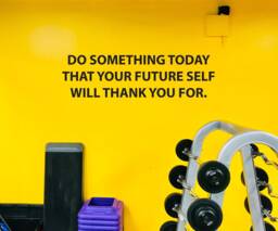 Inspirational Wall Decal Quote, Do Something Today That Your Future Self Will Thank You For - thumbnail 1