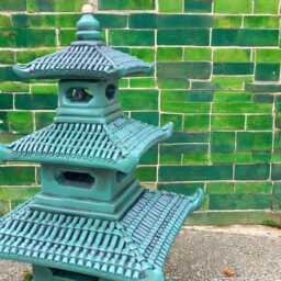 Large Concrete Pagoda Statue Stone Lantern Sculpture Massive Outdoor Zen Garden Decor Cement Ornament Japanese Lovers Gift - thumbnail 2
