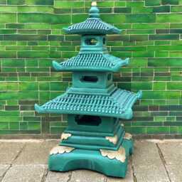 Large Concrete Pagoda Statue Stone Lantern Sculpture Massive Outdoor Zen Garden Decor Cement Ornament Japanese Lovers Gift - thumbnail 1
