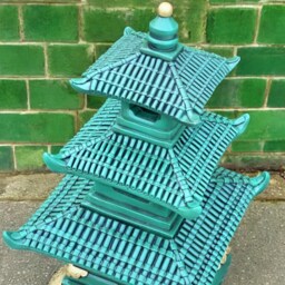 Large Concrete Pagoda Statue Stone Lantern Sculpture Massive Outdoor Zen Garden Decor Cement Ornament Japanese Lovers Gift - thumbnail 4