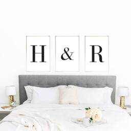 Winster Creations Assorted Bedroom Dressing Room Home Wall Decor Set Of 3 Prints - thumbnail 3