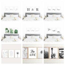 Winster Creations Assorted Bedroom Dressing Room Home Wall Decor Set Of 3 Prints - thumbnail 1