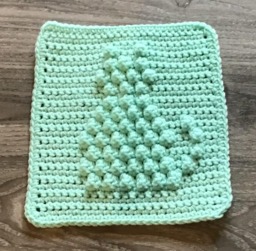 Kitty Cat Square Crochet Pattern - Baby Blanket Squares Washcloth Facecloth - thumbnail 1