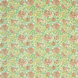 William Morris Honeysuckle Portiere Curtain With Velvet Lining - thumbnail 3