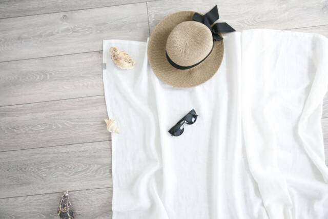 Linen Light Soft Beach Towel, Sauna Towel From Stonewashed Linen, Handmade Linen Bath Wide Unpaper For & Vacation - image 1