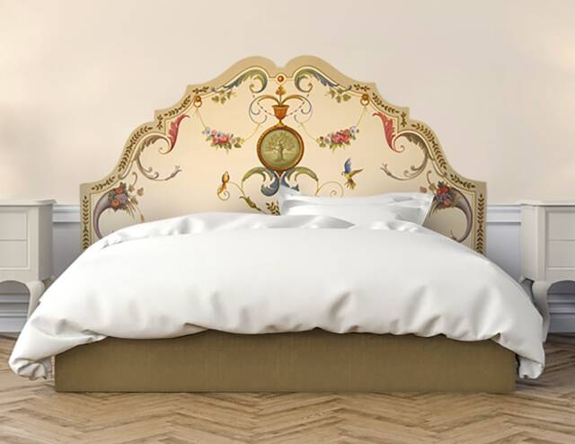 Grotesque Style Bed Headboard - image 1