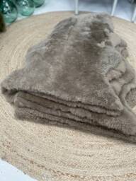 Mushroom Grey Shearling Sheepskin Sheepskin, Short Wool Shearling, For Upholstery, Upholstery Fabric - thumbnail 1