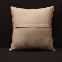 Vintage Turkish Pillow Cover, Boho Sofa Cushion - 18x18 Inch - thumbnail 4