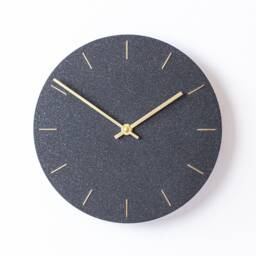 Clock, Charcoal, Various Sizes