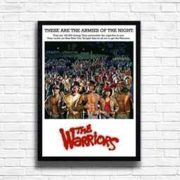 The Warriors Movie Poster Vintage Retro Film Wall Art - thumbnail 2