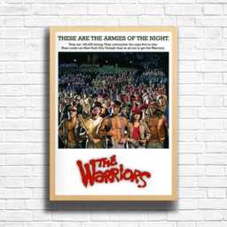 The Warriors Movie Poster Vintage Retro Film Wall Art - thumbnail 3