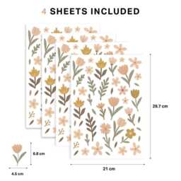 Wildflower Meadow Nursery Wall Stickers - thumbnail 3