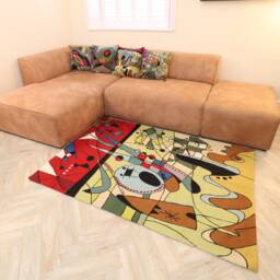 Zaida Miro Carnival Rug Red - thumbnail 3