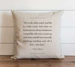 Book Collection_Robert Fulghum 20 X Pillow Cover // Everyday Throw Gift Accent Cushion - thumbnail 1